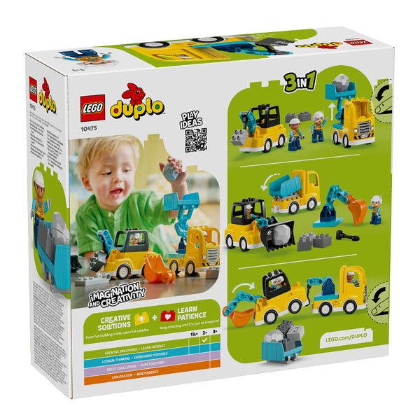 LEGO® DUPLO 3-i-1 Entreprenørmaskiner