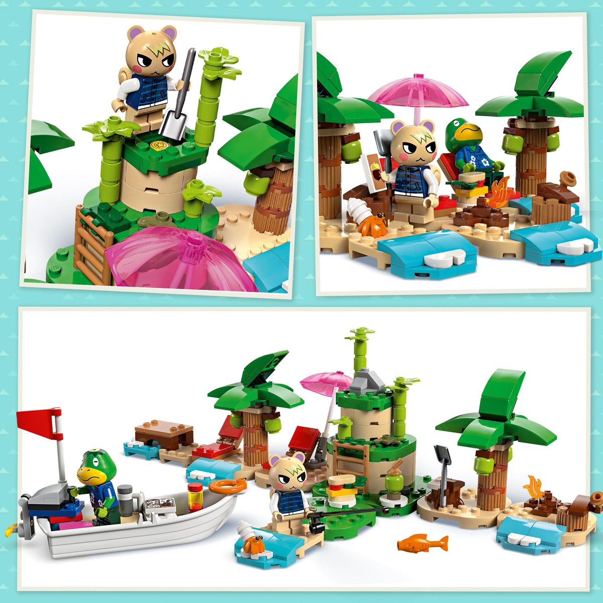 LEGO® ANIMAL CROSSING Kapp'n på ø - bådtur