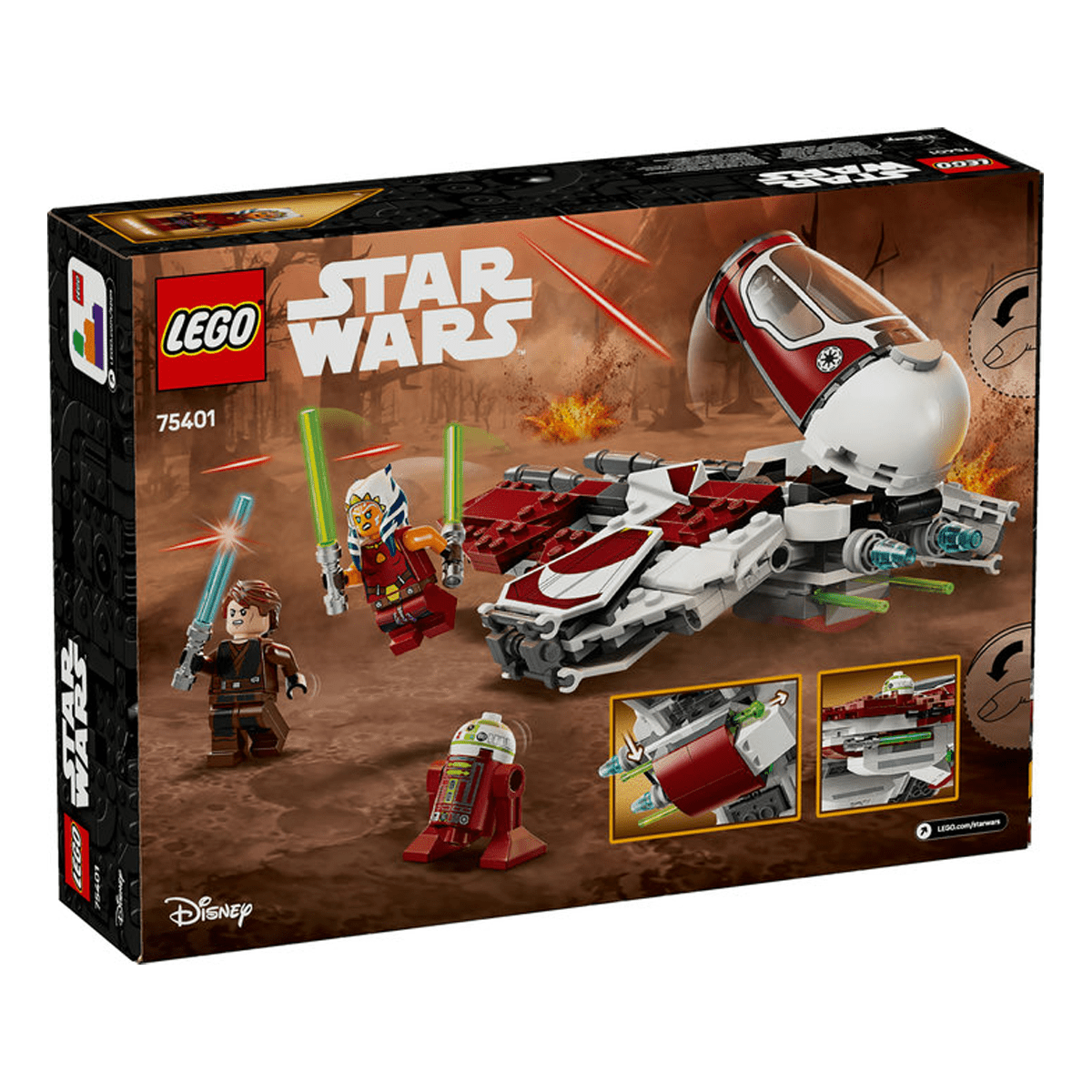 LEGO® Ahsokas Jedi Interceptor