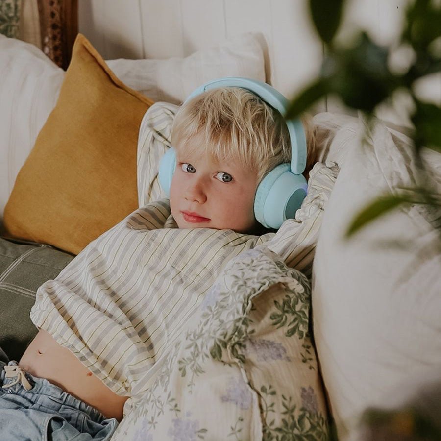 Lalarma trådløs høretelefon med lys, rosa