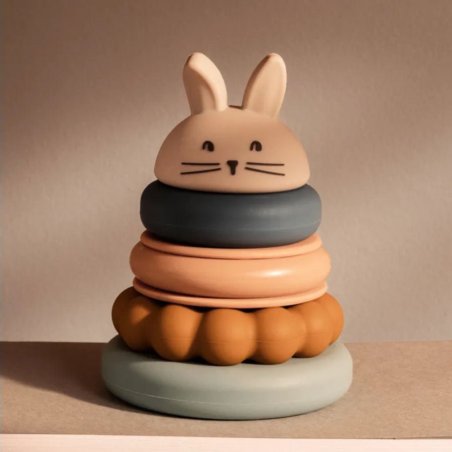 Liewood Donata Silikone stabel tårn, sandy multi mix