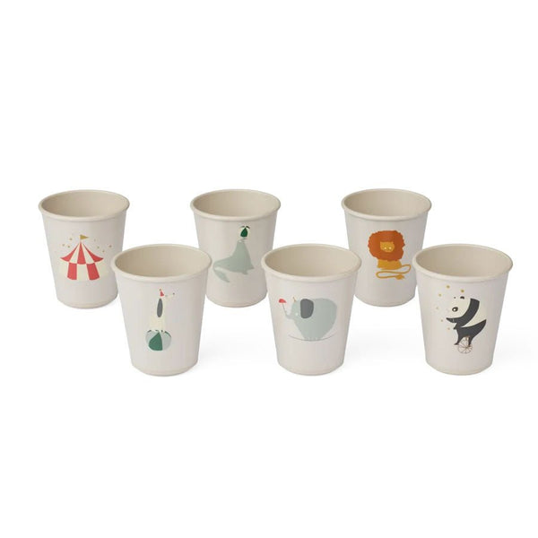 Liewood Lana 6-pak krus, circus/sandy