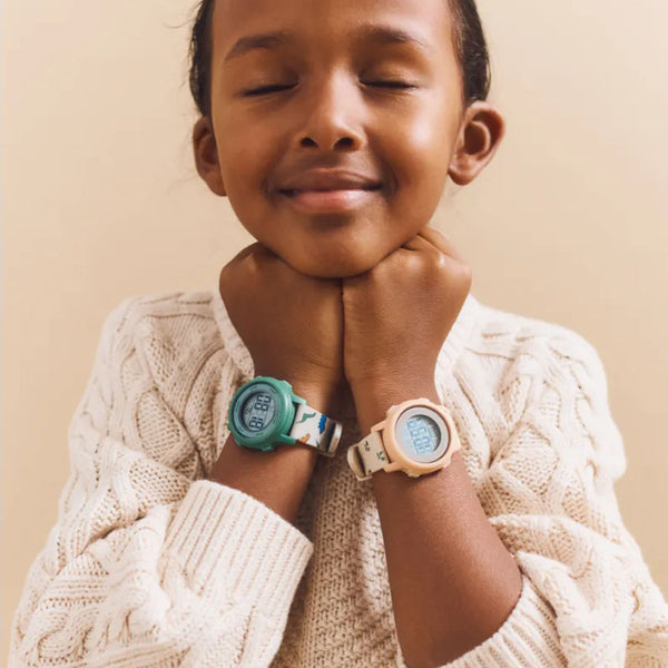 Liewood Sussi armbåndsur, peach/sea shell