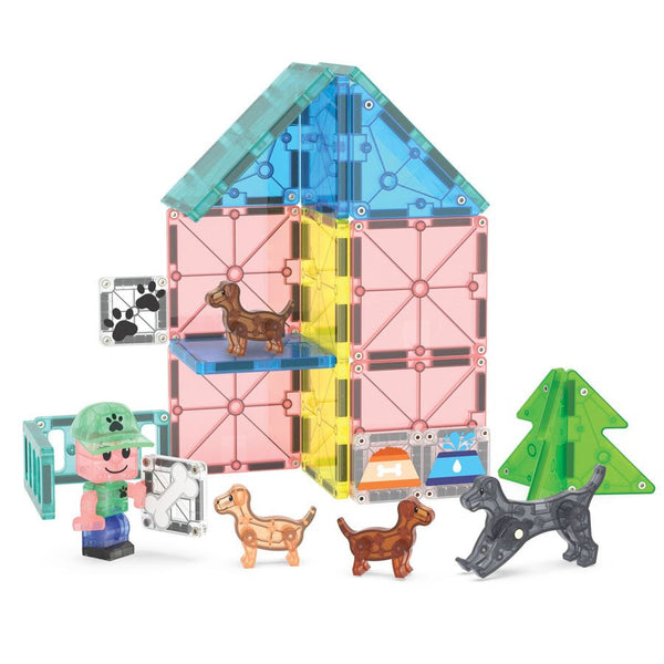 Magna-Tiles Hundedagpleje, 27 Dele