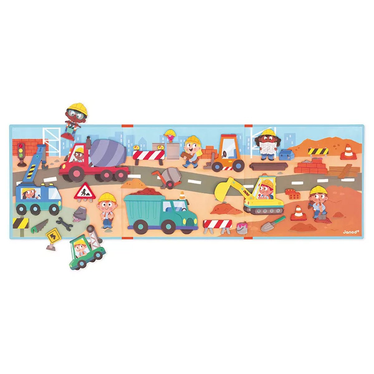 Magneti'Stories byggeplads