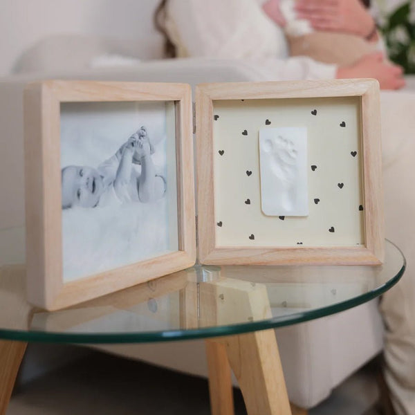 Petit Artichaut Dobbelt Ramme Babyaftryk - Jolis cœurs