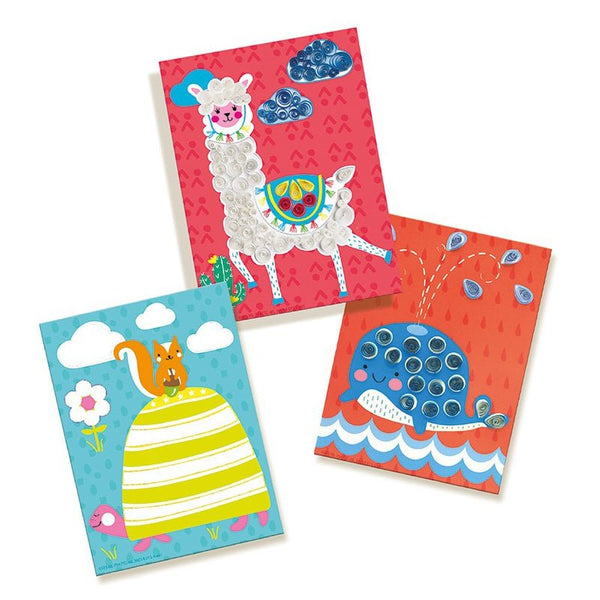 SES Creative, Lav kort med quilling