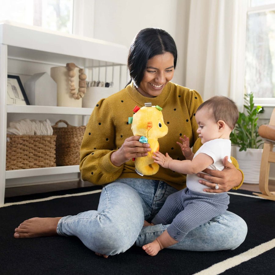Baby Einstein Sea Dreams Seahorse™, Beroligende Bamse Med Lyd - Gul