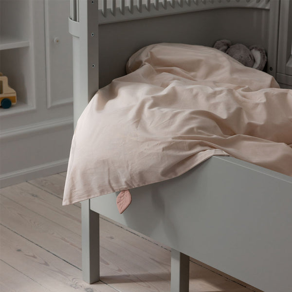 Sebra Klassisk junior sengetøj, birchbark rose