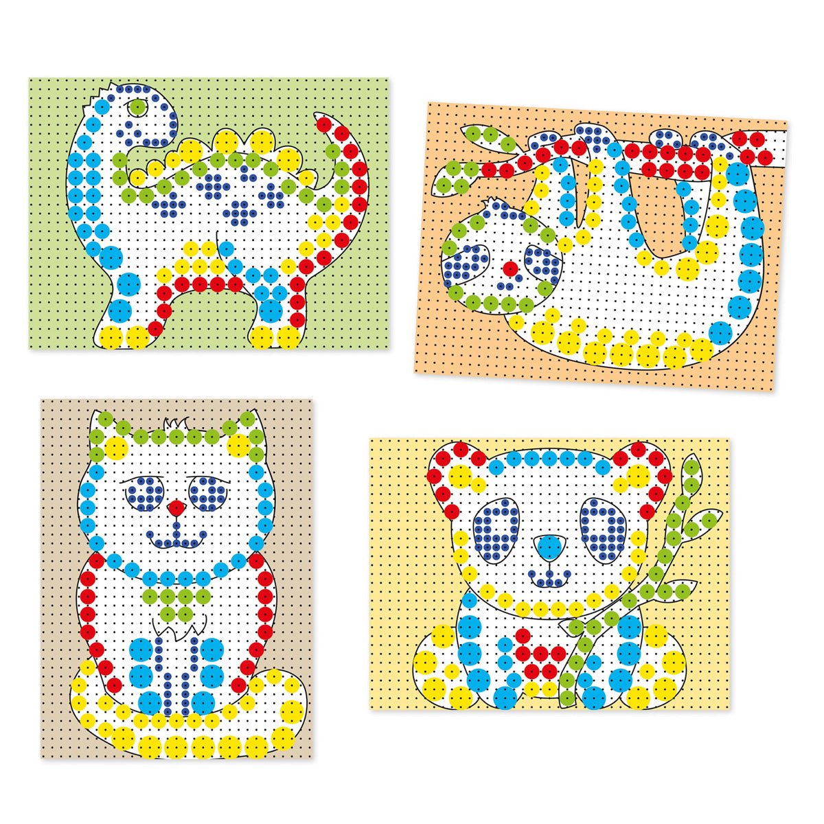 Stiftmosaik FantaColor Tab, 150 dele