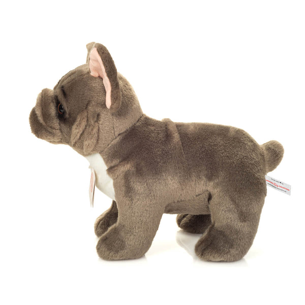 Teddy Hermann Stående Fransk Bulldog Grå, 30 CM