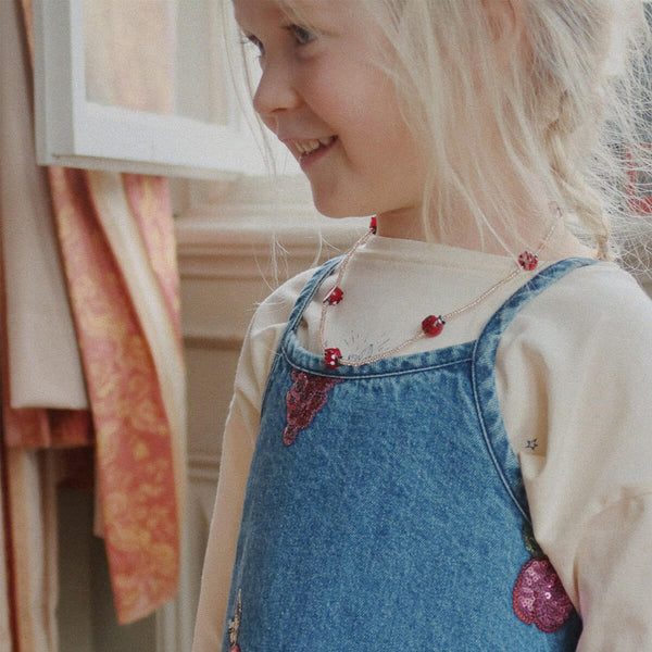 Konges Sløjd Ladybug Halskæde og Armbånd