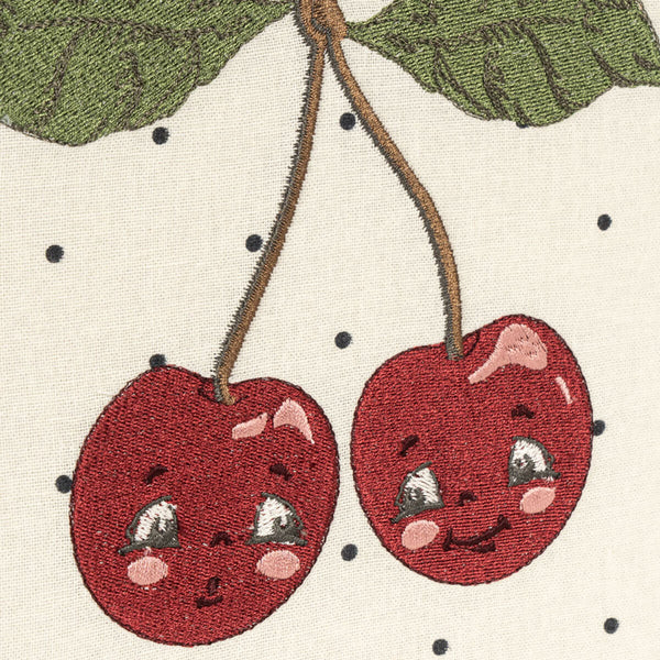 Konges Sløjd Opbevaringskurv, Stor - Cherry