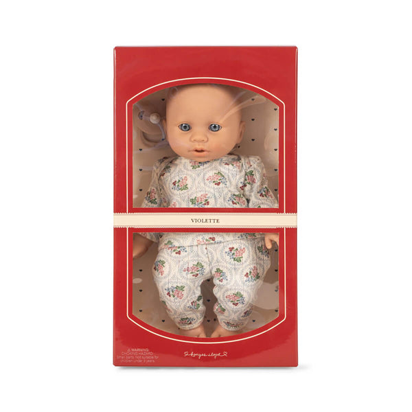Konges Sløjd Violette Baby Dukke, Verona Blues