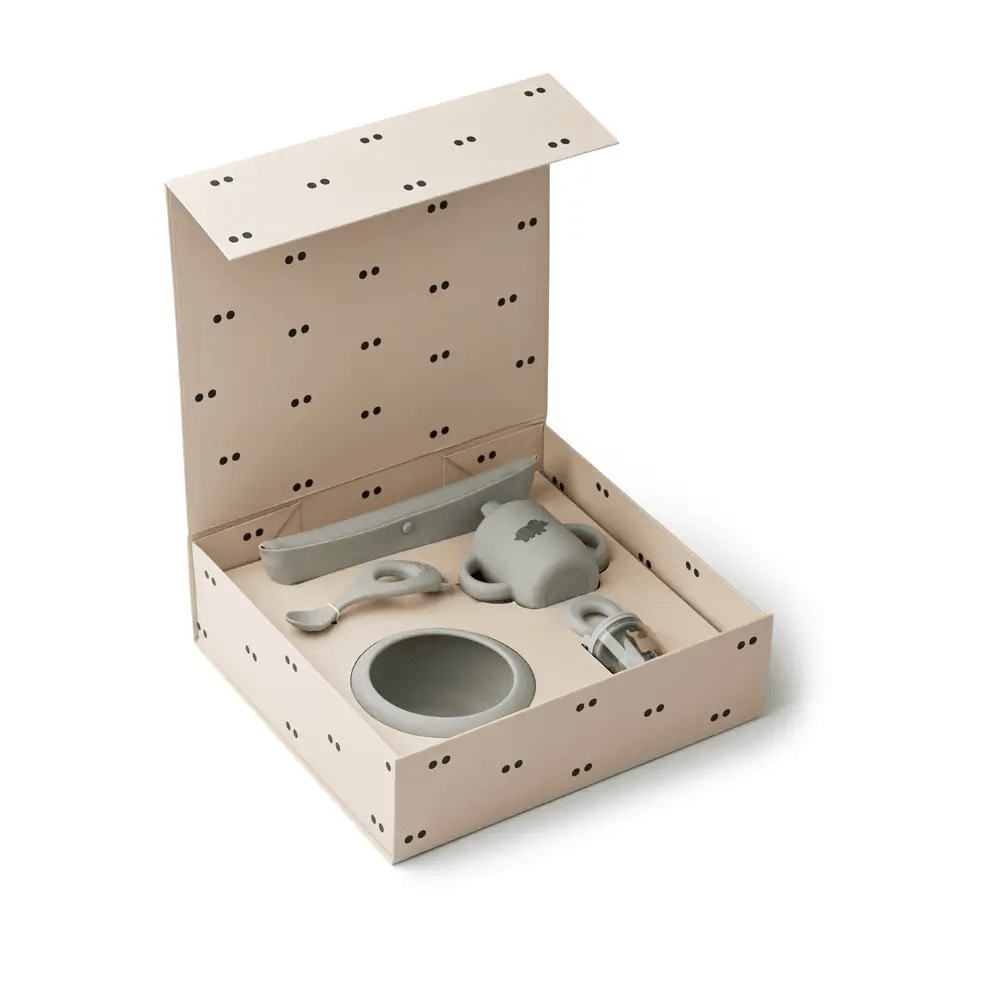 Liewood Mileah Baby Spisesæt, Dove Blue