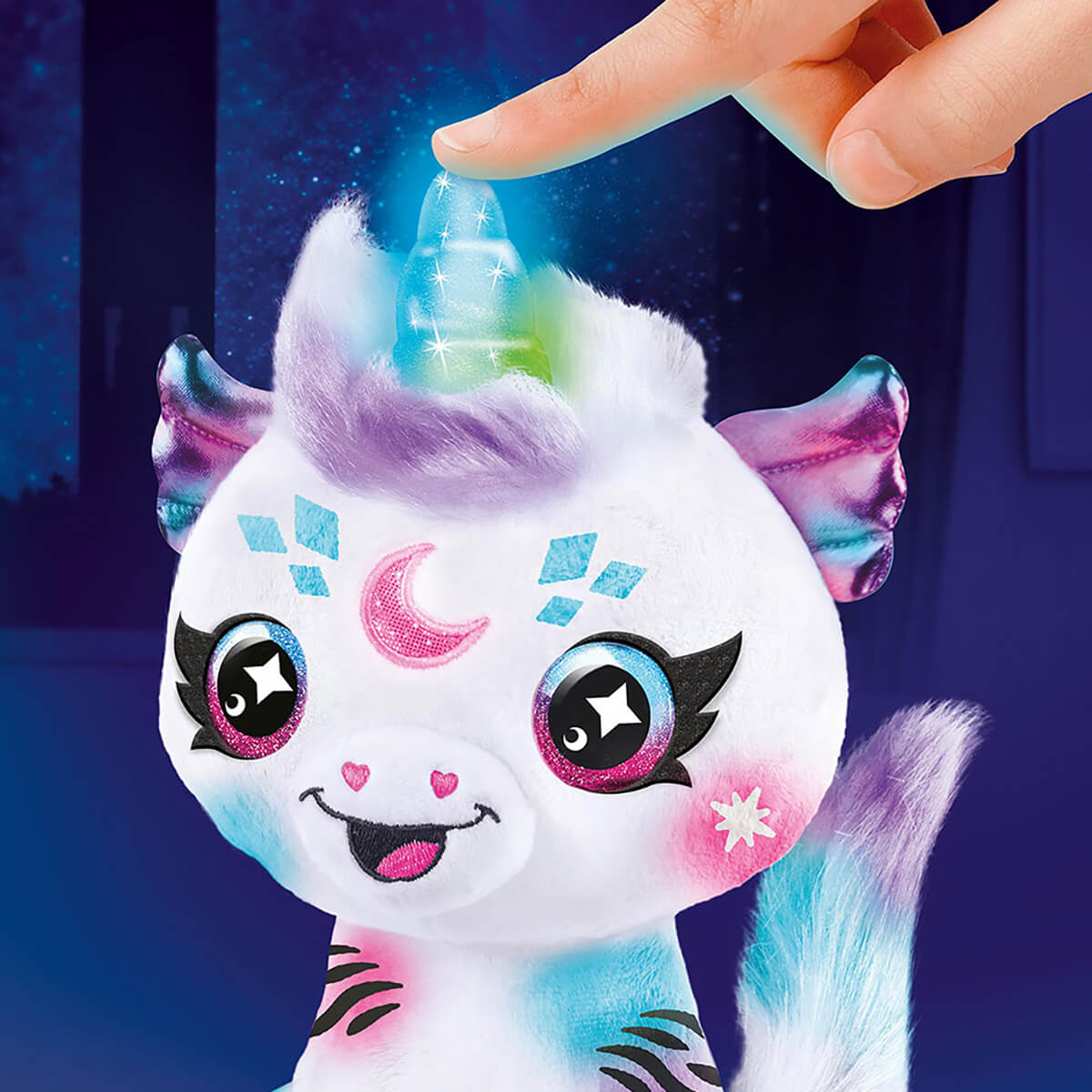 Airbrush Plush Kosmisk Enhjørning