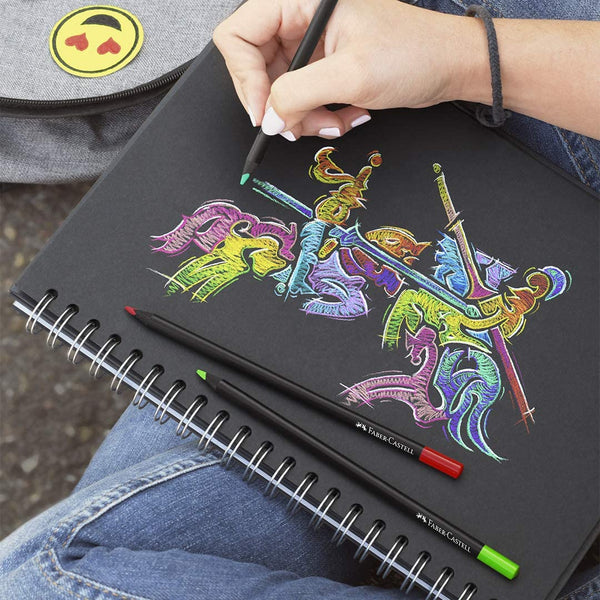 Faber-Castell black edition farveblyanter, 12 stk