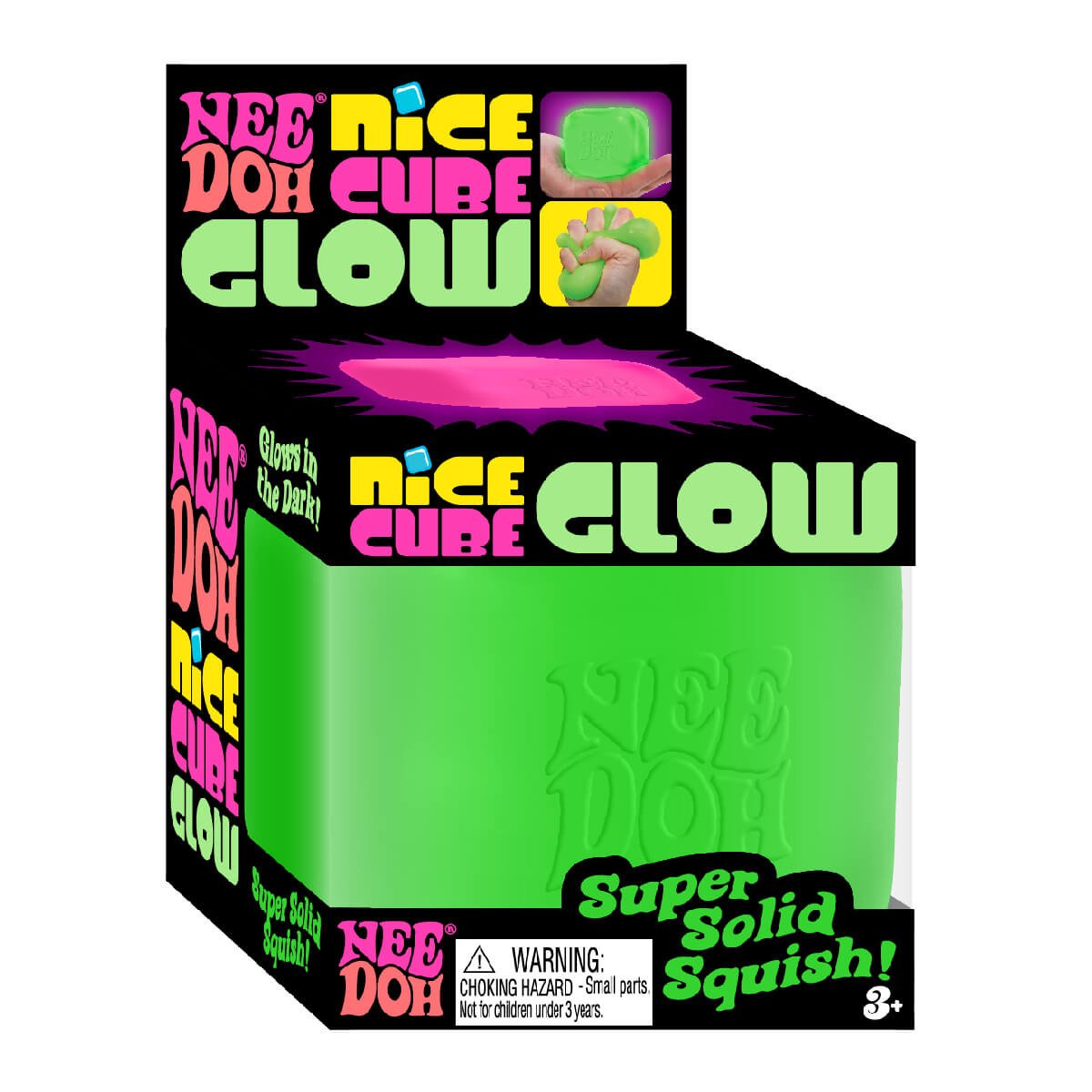 Needoh Nice Cube Glow, Asst