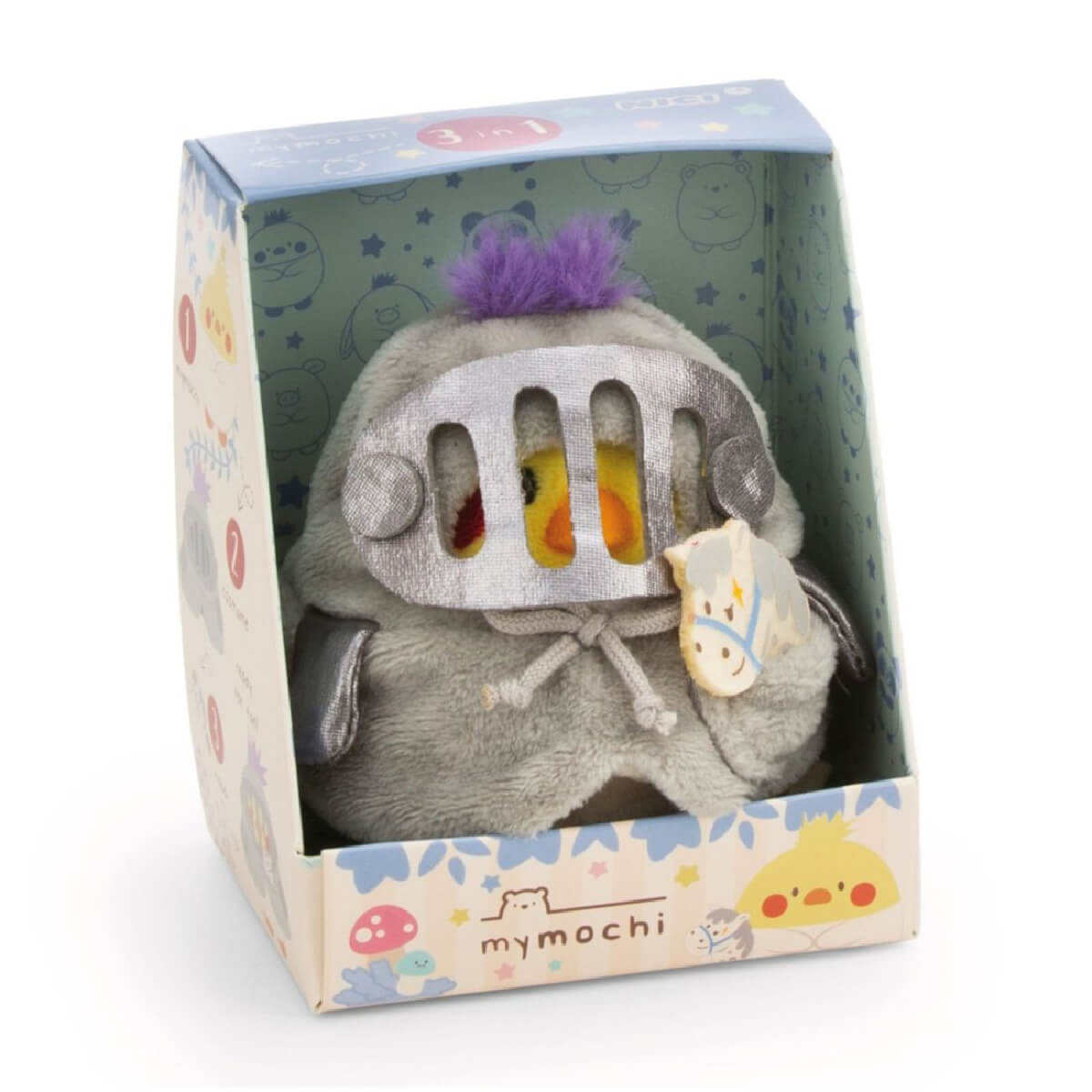 MyMochi Nici Gaveæske, Nymfeparakit Chipsy Hest/Ridder Tøj - 8 Cm