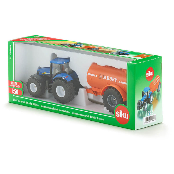 Siku Traktor, New Holland Med Tankvogn