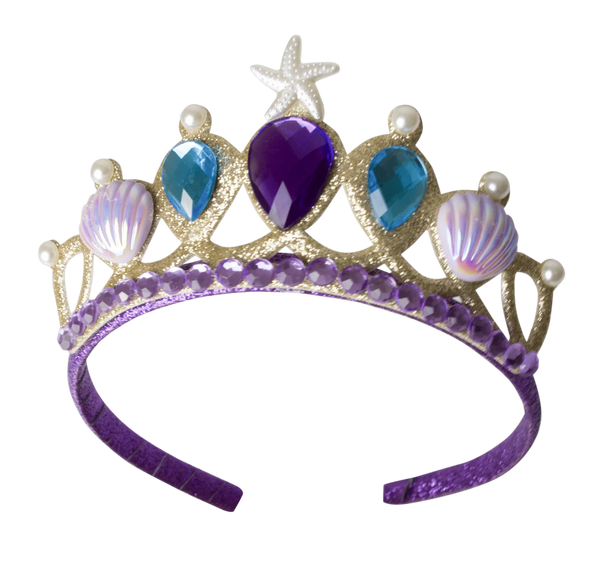 Great Pretenders Havfrue glimmer skørt sæt, lilla str 5-6 år