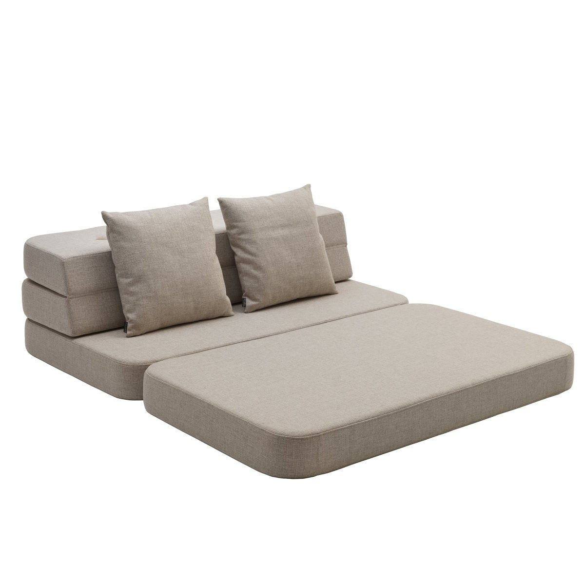 byKlipKlap 3 - fold sofa, 120 cm beige