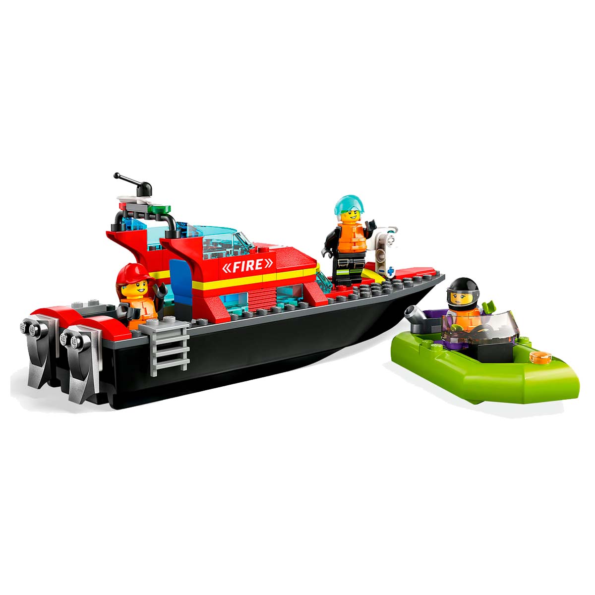 LEGO® CITY Brandvæsnets redningsbåd