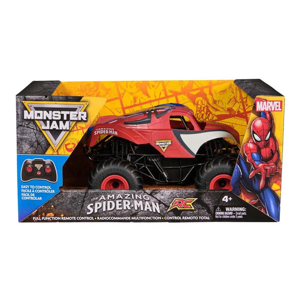 Monster Jam Fjernstyret Bil 1:24, Spiderman