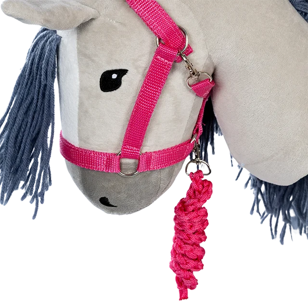 by Astrup Grime og træktov, lyserød