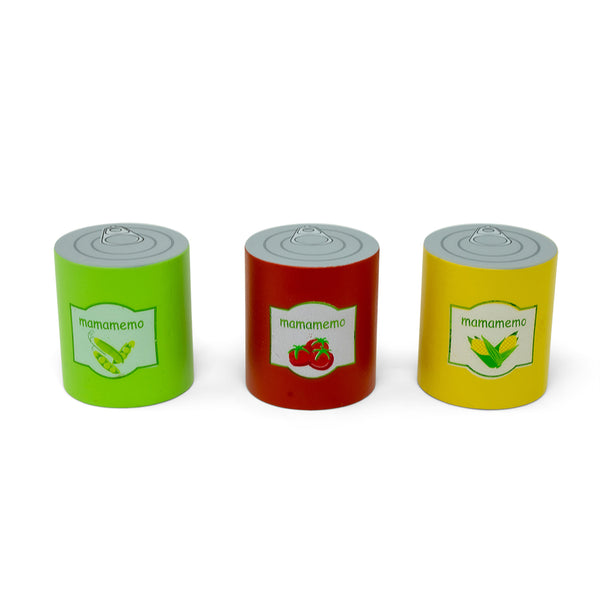 MaMaMeMo legemad i træ, tomater på dåse