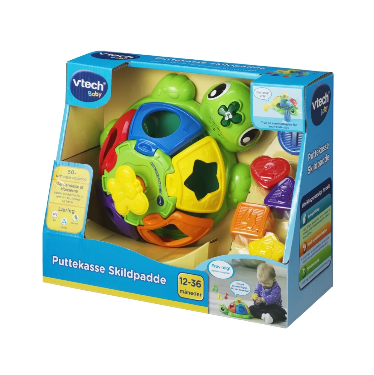 Vtech Baby Puttekasse Skildpadde