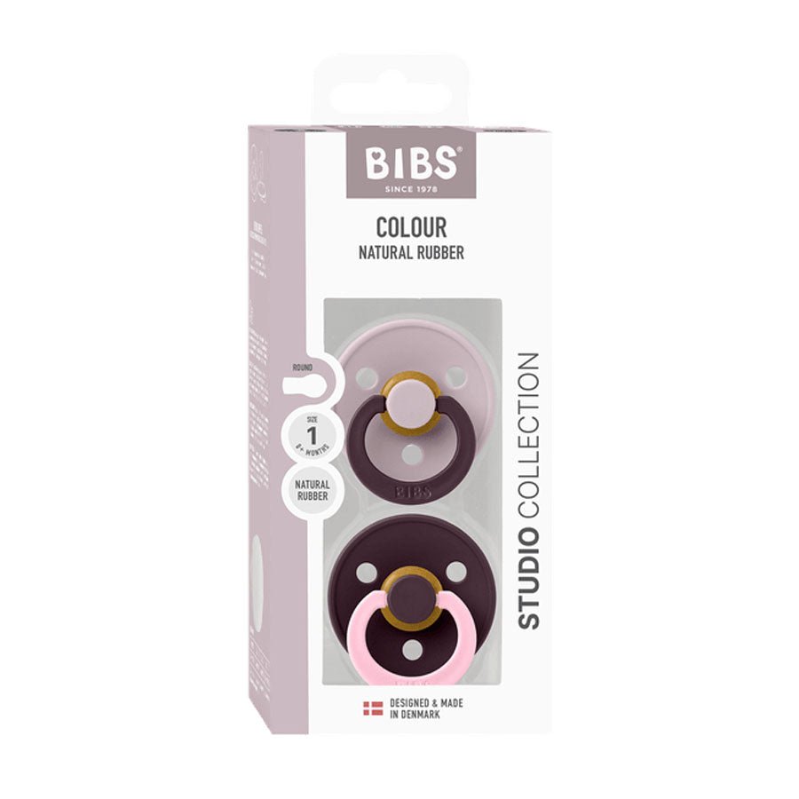 BIBS Colour Studio Fusion 2 - pak Sut Str 1, Dusky Lilac & Plum