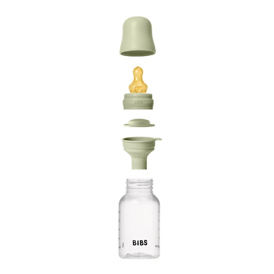 BIBS sutteflaske 150 ml, slow flow, Sage