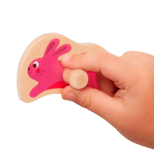 B Toys knoppuslespil, bondegård