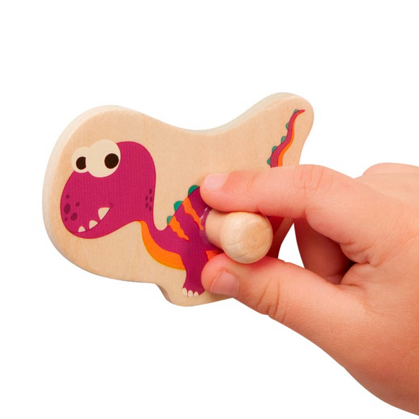 B Toys knoppuslespil, dino