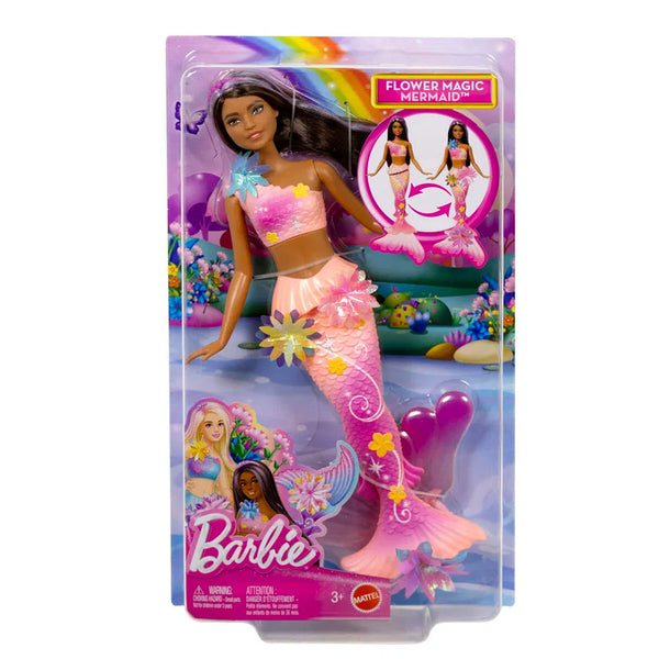 Barbie Blooming Magic Havfruedukke, Pink