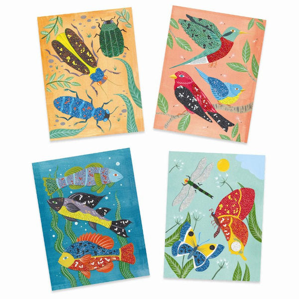 Kreativ Æske: Dyrebilleder med Perler