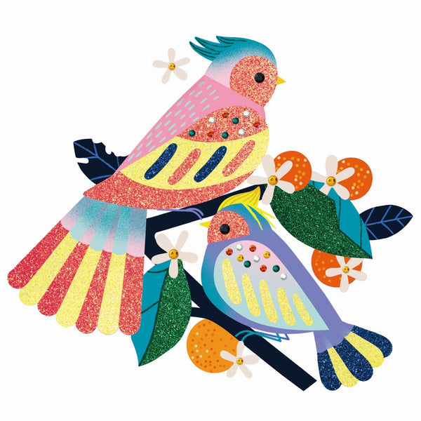 Djeco kreativ æske, Glitterkort - Paradis