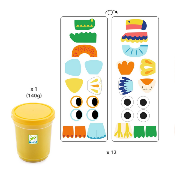 Djeco Modellervoks, Myanimodels