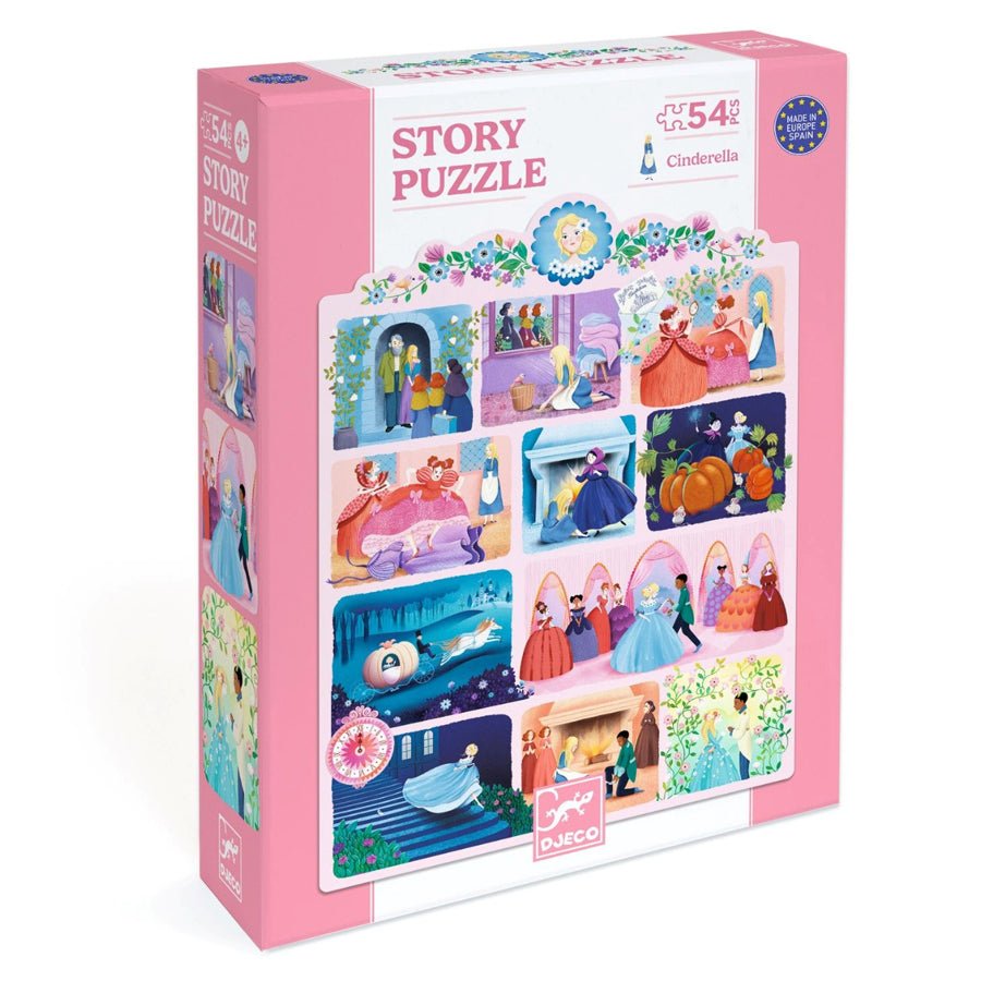 Historie Puslespil med Askepot (54 Brikker)