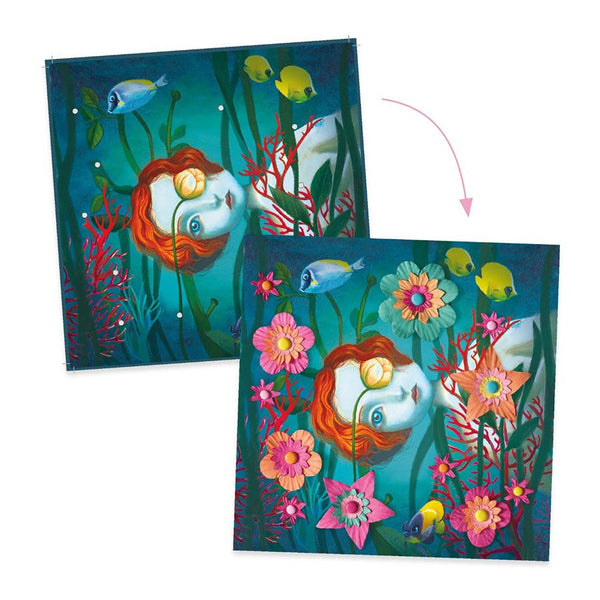 Djeco kreativ blomster, rock n' roses