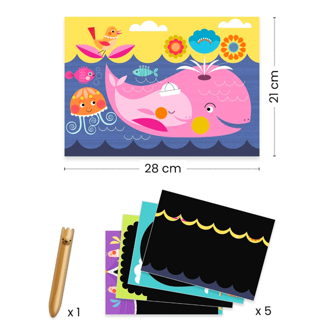 Kreative Scratchkort med Opdagelser