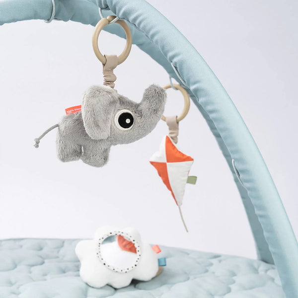 Done by Deer Aktivitetslegetæppe, blå