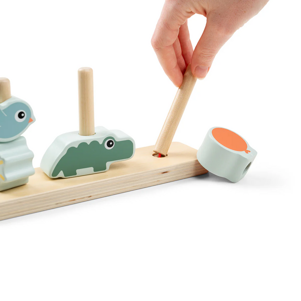 Stabel legetøj, happy clouds