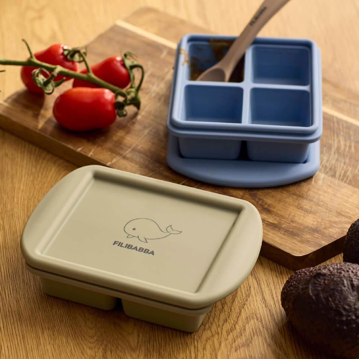 Filibabba 2 - Pak Frysebakke Til Babymad - Ocean Mix