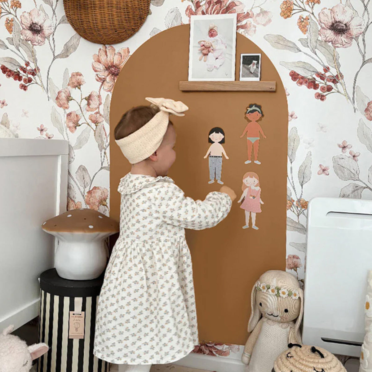 03_Ferflex® Magnetisk Tavle Med Rund Top - 1 m x 58 cm, Caramel-2.jpg