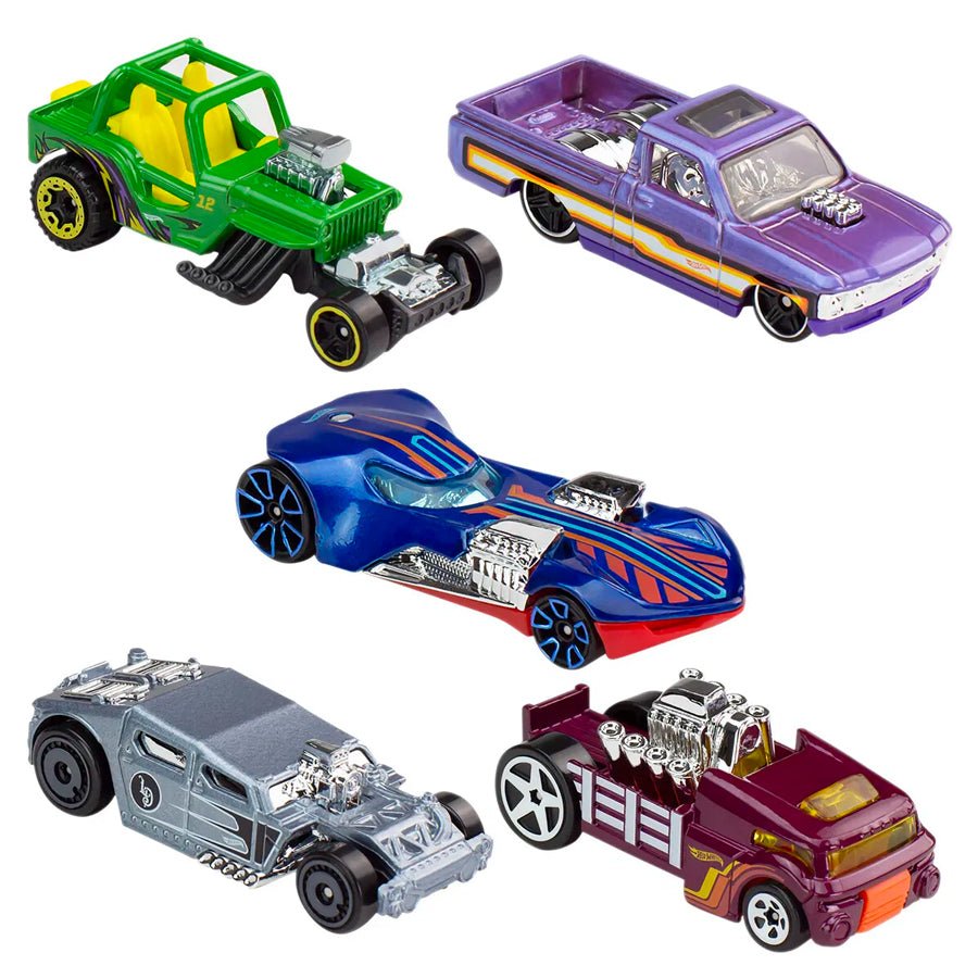 Hot Wheels Basics 5 - Pack, Asst