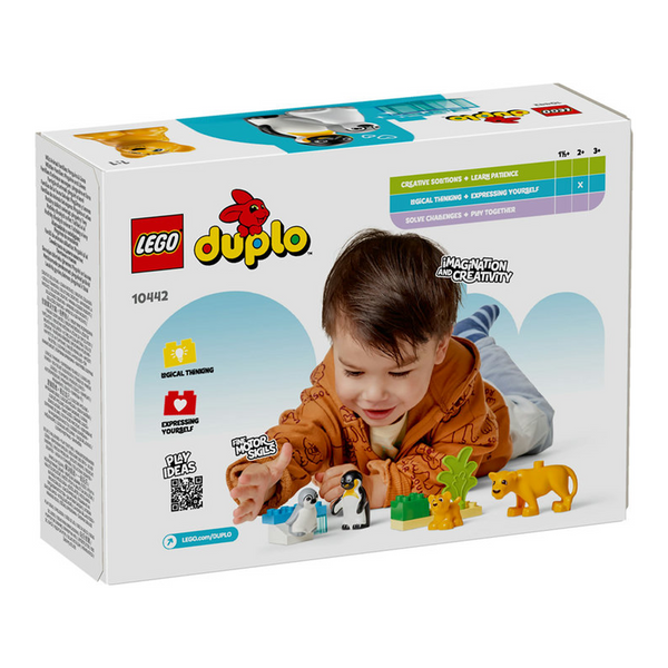 LEGO® Vilde dyrefamilier - pingviner og løver