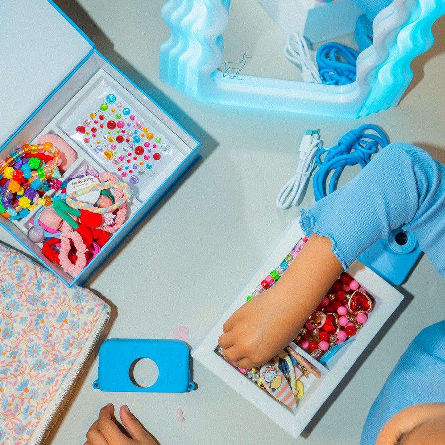 Lalarma Kamera, Blå/Blå