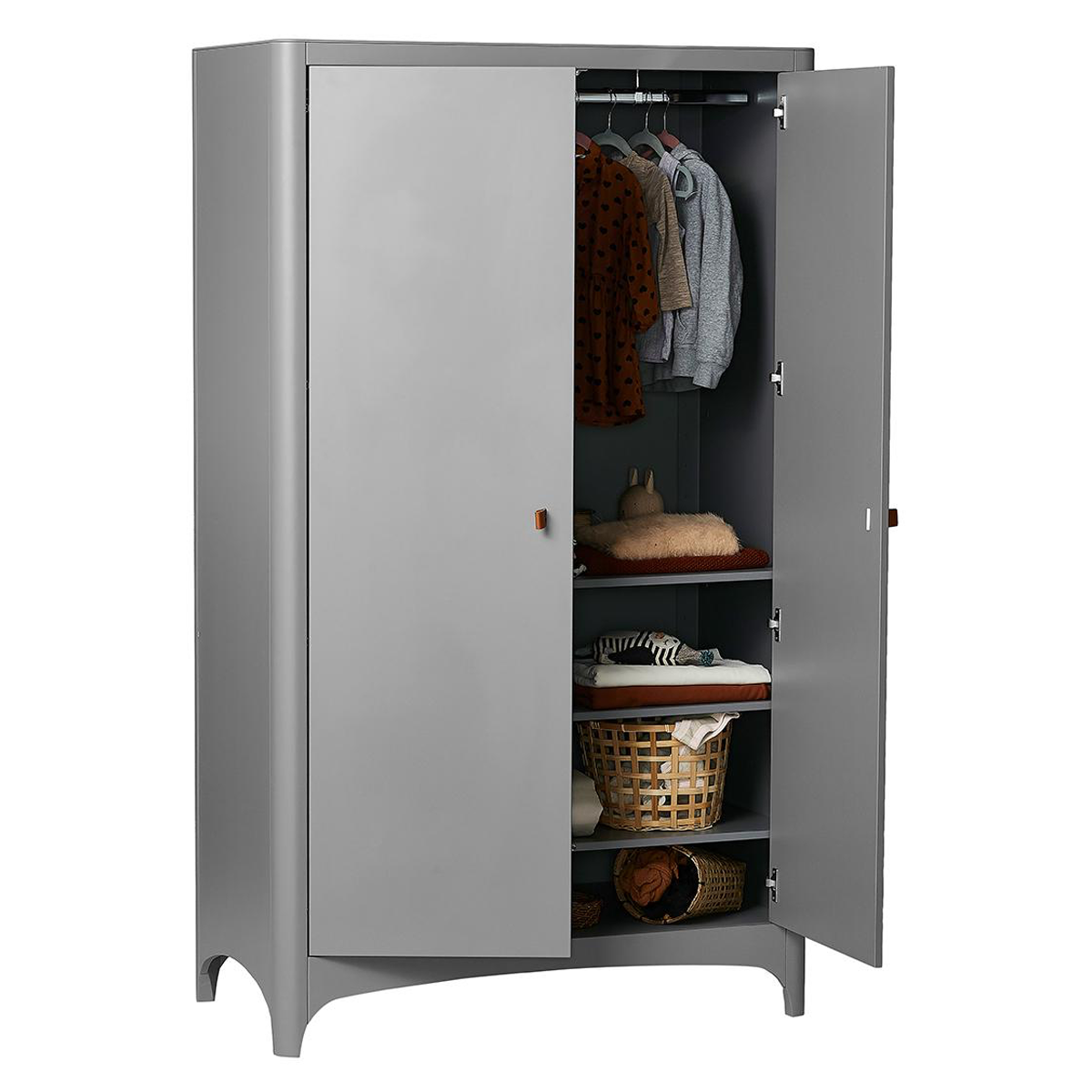 03_Leander Classic garderobeskab, grå-2.png